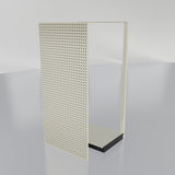 Lozier Gondola Wall Display Starter, Platinum 36W 72H 25D
