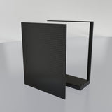 Lozier Shelving Single-Sided Starter Unit, Black 48W 54H 19D