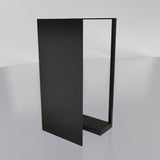 Lozier Gondola Wall Display Starter, Black 36W 72H 16D