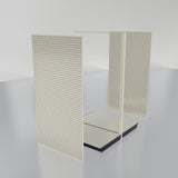 Lozier Shelving Double-Sided Starter Unit, platinum 48W 84H 35D