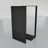 Lozier Gondola Wall Display Starter, Black 36W 60H 19D