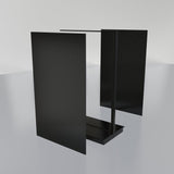 Lozier Gondola Island Display Starter, Black 48W 72H 13D