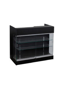 BLACK LEDGETOP COUNTER