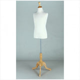 CHILDREN’S JERSEY BODY FORM W/ WOOD BASE