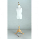 CHILDREN’S JERSEY BODY FORM W/ WOOD BASE