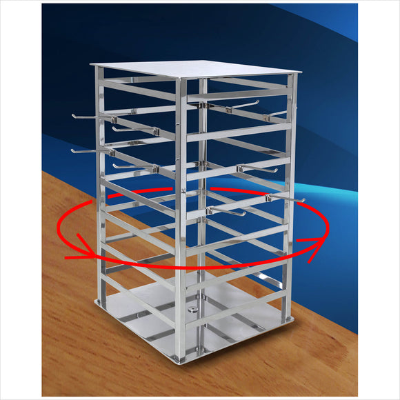 Jewelry Tower Chrome finish