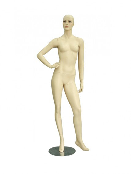 LEFT LEG OUT FEMALE MANNEQUIN