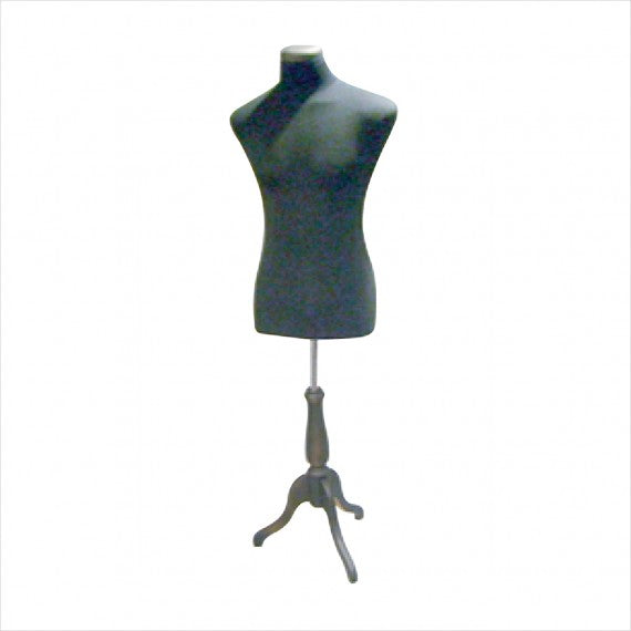 MALE JERSEY BODY FORM W/ WOOD BASE