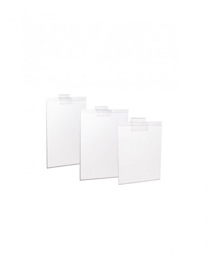 PORTRAIT SLATWALL SIGN HOLDERS