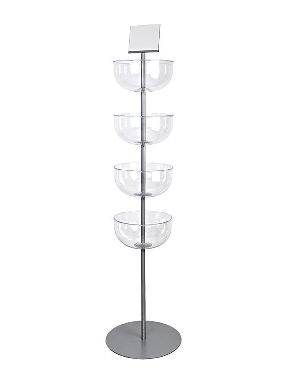 4 TIER BOWL DISPLAY