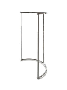 HALF ROUND RACK CHROME
