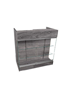 RUSTIC GRAY LEDGETOP COUNTER