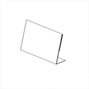 SLANT SIGN HOLDER- HORIZONTAL